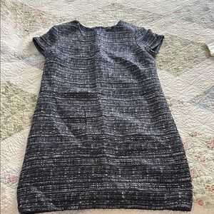 Banana Republic Black and Gray Sheath Dress Casual Mini